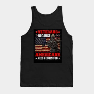 Black Panther Art - USA Army Tagline 16 Tank Top